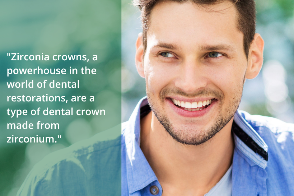 Zirconia dental crown restoration at Mallard Creek Dental in Taylor, TX